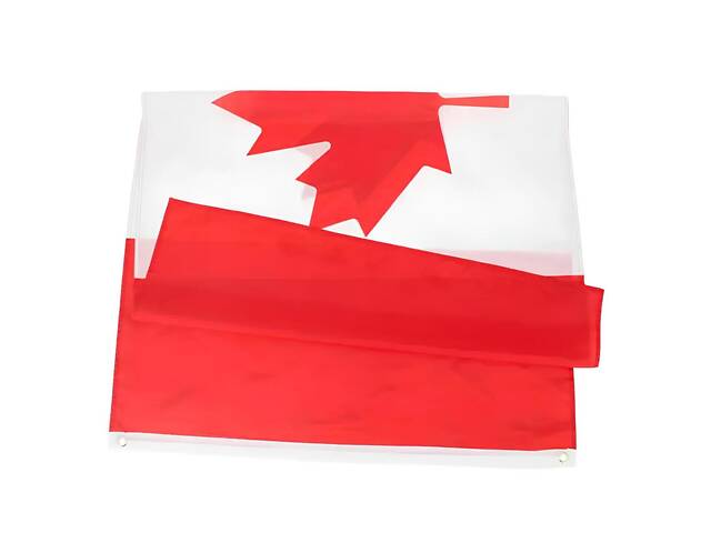 Прапор Канади RESTEQ 150×90 см — поліестеровий канадський прапор високої якості, декоративний і патріотичний виріб для - Фото 6