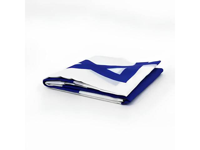 Прапор Ізраїлю RESTEQ 150×90 см - з поліестеру, національний прапор із символом Давида - Фото 2