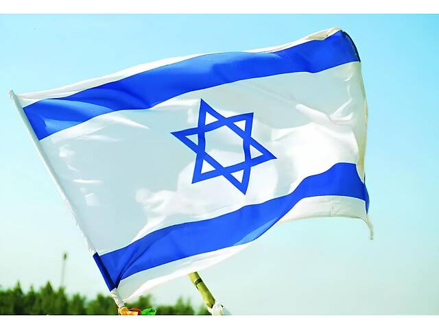 Прапор Ізраїлю RESTEQ 150×90 см - з поліестеру, національний прапор із символом Давида - Фото 6