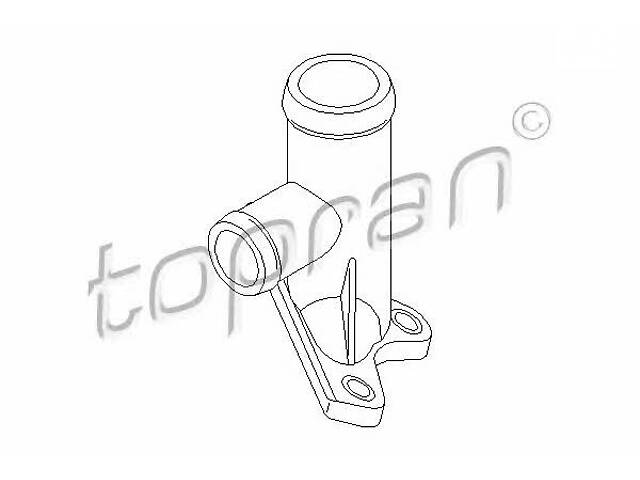 Фланец патрубка системы охлаждения 100260