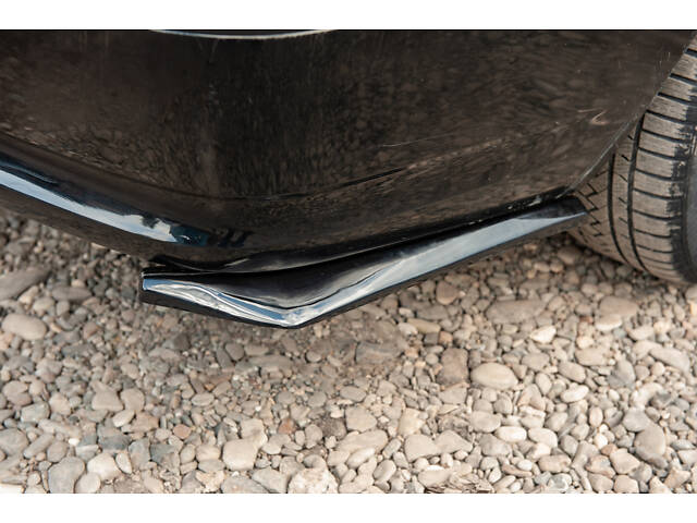 Flap накладка на задний бампер DPT (ABS) (2шт) (черный глянец) для Volkswagen Caddy 2004-2010 гг - Фото 3