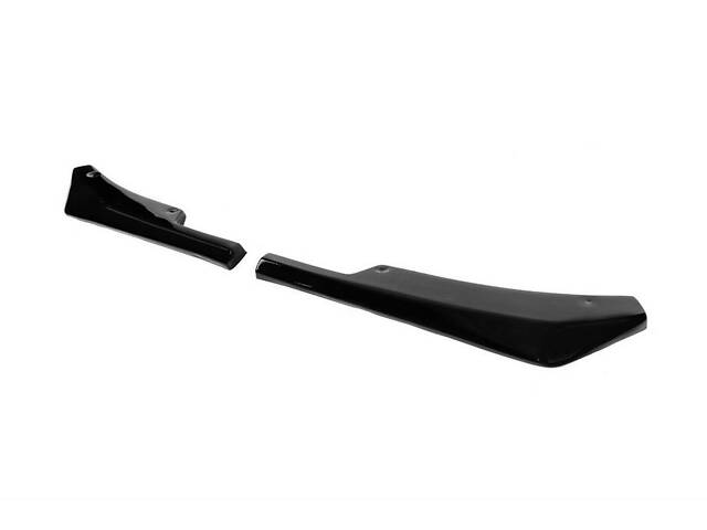 Flap накладка на задний бампер DPT (ABS) (2шт) (черный глянец) для Volkswagen Caddy 2004-2010 гг - Фото 8