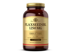 Flaxseed Oil 1250 mg (100 softgels)