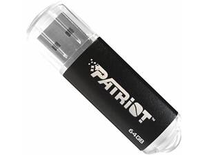 Флеш-накопитель Patriot USB 2.0 Xporter Pulse 64GB Metal/Black