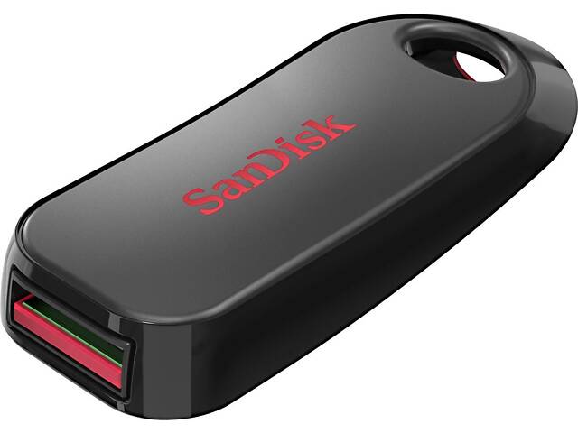 Флеш-накопитель SanDisk USB 2.0 Cruzer Snap 128Gb Black - Фото 3