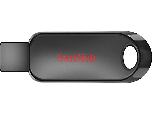 Флеш-накопитель SanDisk USB 2.0 Cruzer Snap 128Gb Black - Фото 4
