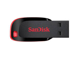 Флеш-накопитель SanDisk USB 2.0 Cruzer Blade 16Gb Black/Red