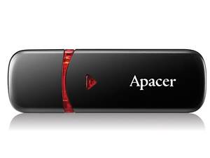 Флеш-накопитель Apacer USB 2.0 AH333 64Gb Black yL.
