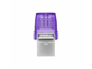 Флэш-накопитель Kingston USB 3.2 DT microDuo 3C 256GB (Type-A/Type-C) (200Mb/s) yL.