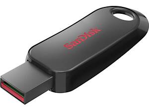 Флэш-накопитель SanDisk USB 2.0 Cruzer Snap 128Gb Black yL.