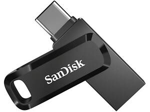 Флеш-накопитель SanDisk USB 3.1 Ultra Dual Go Type-C 256Gb (150 Mb/s) yL.