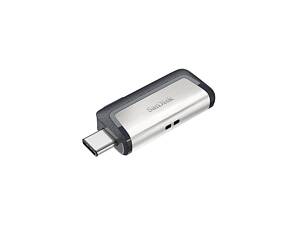Флеш-накопитель SanDisk USB 3.1 Ultra Dual Type-C 256Gb (150 Mb/s) yL.