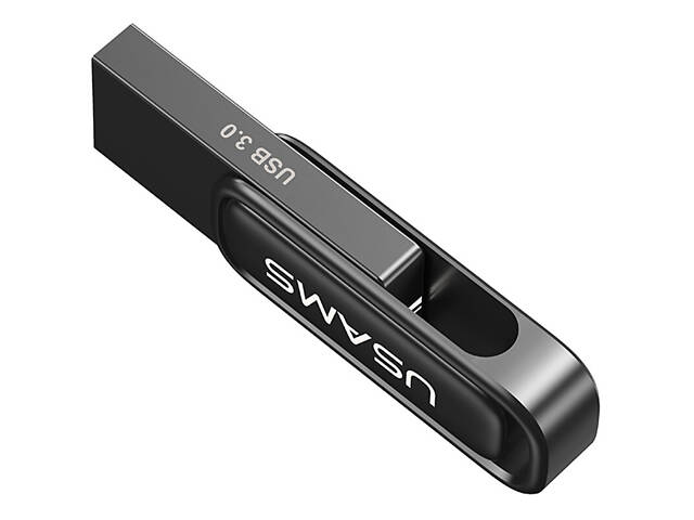 Флеш-накопитель Usams US-ZB330 USB 3.0 Zinc Alloy Rotating – 16GB Tarnish - Фото 3