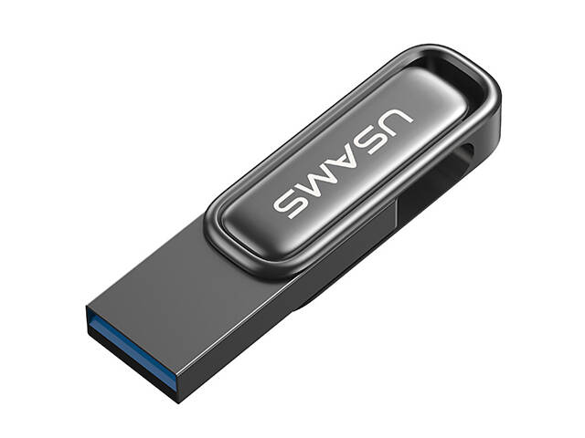 Флеш-накопитель Usams US-ZB330 USB 3.0 Zinc Alloy Rotating – 16GB Tarnish - Фото 4