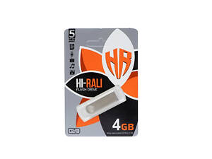 Флеш память USB Hi-Rali 4GB