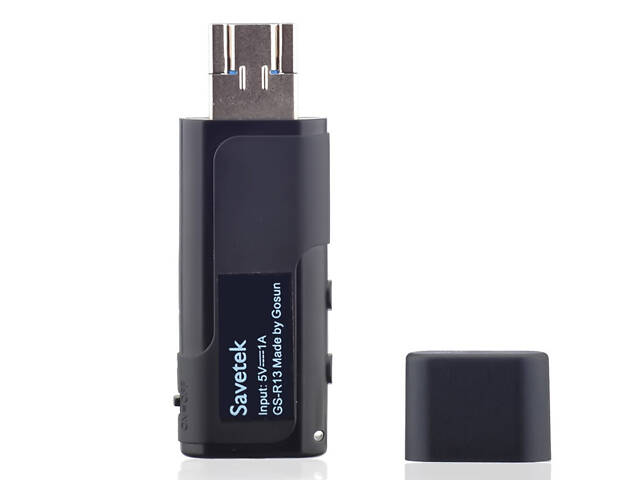Флешка диктофон с голосовой активацией записи Savetek GS R-13 до 10 часов работы (100854) - Фото 1