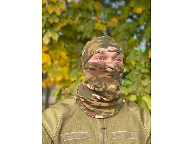 Флісова балаклава мультикам - Фото 1