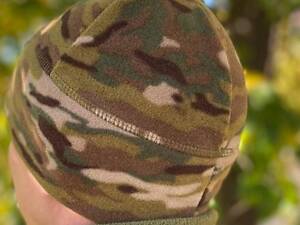 Флисовая шапка подшлемник Плотность – 300гр/м Мультикам