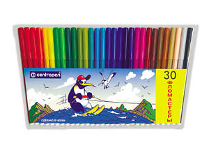 Фломастеры на 30 цветов ‘Centropen’