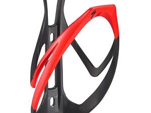 Фляготримач Specialized Rib Cage II Matte 2023 Black/Red (1092-888818665709)
