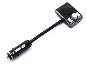 FM-модулятор автомобільний 583-BT від прикурювача Black Orange (av118-hbr)