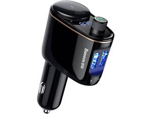 FM модулятор Baseus FM Launcher Locomotive 3.4 A 2 USB (CCHC000001)