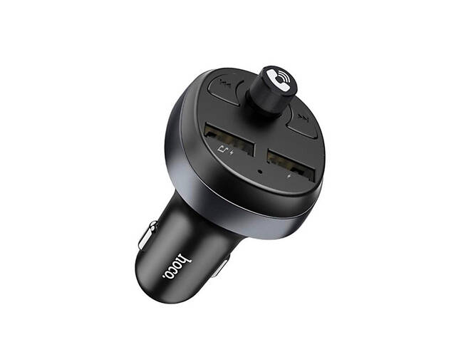 FM- модулятор HOCO E41, Black, Box - Фото 4