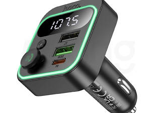 FM-модулятор HOCO E85, Black, Box