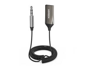 FM модулятор Ugreen Bluetooth 5.0 Aux with mic CM309 UGREEN Black (70601)