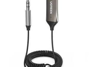 FM-модулятор Ugreen Bluetooth 5.0 Aux з мікрофоном CM309 UGREEN Black (70601)