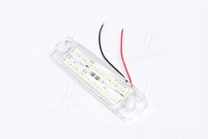 Фонарь габаритный 24V LED белый (18 диодов, 2 ряда) (TEMPEST)