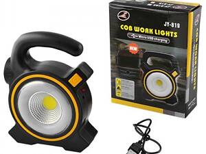 Фонарь кемпинг переносной JY-819A-COB+16SMD+1W