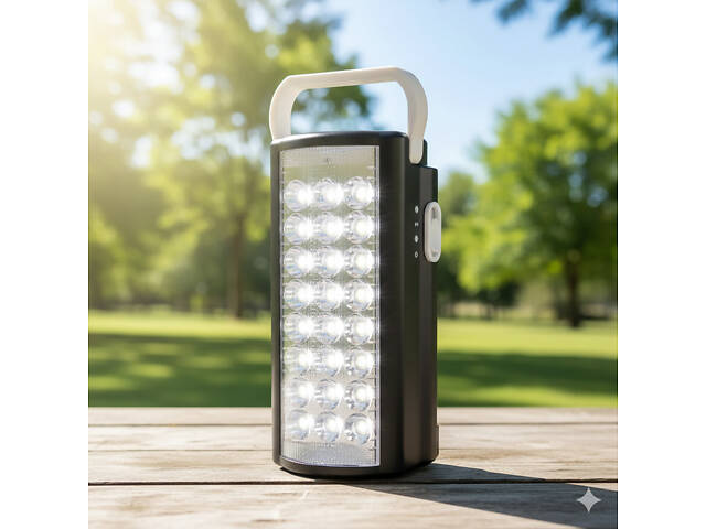 Ліхтар Лампа Almina Переносний Світлодіодний LED з Повербанком - Фото 2