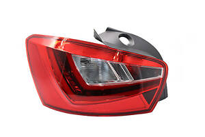 Фонарь левый LED (черный) Seat Ibiza (08-) (Тайвань/Китай). 6J4945095L