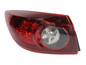 Фонарь левый Mazda 3 BM 13-16 седан (Depo) наружный, без LED B45A51160B