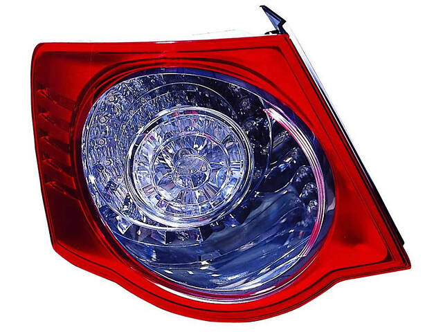 Фонарь левый VW JETTA V LED внешний (DEPO). 441-1985L-AE