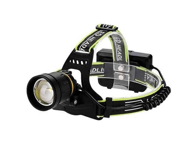 Ліхтар налобний BL-A8-P50, 2 акумулятори 18650, zoom, ЗУ microUSB, ліхтарик на голову із зарядкою - Фото 5