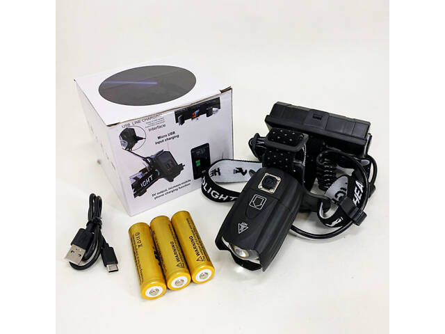 Ліхтар налобний BL-T35-P160 3x18650 - Фото 6