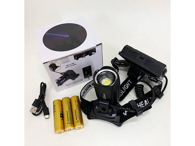 Ліхтар налобний BL-T35-P160 3x18650 - Фото 8