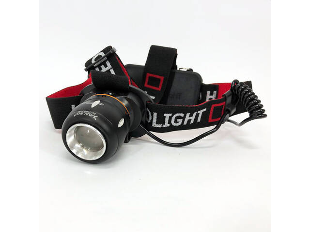 Ліхтар налобний світлодіодний водонепроникний з 2 акумуляторами Bailong BL-T06B-P90, головний ліхтарик - Фото 17