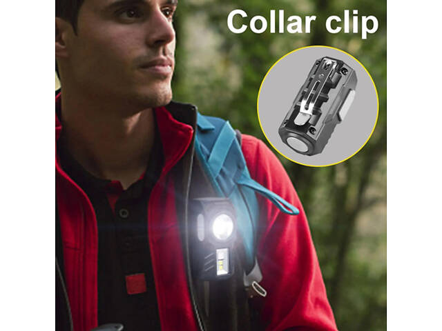 Ліхтар налобний T131-XPE+3SMD з датчиком руху, Налобний ліхтар для туризму риболовлі та полювання - Фото 4