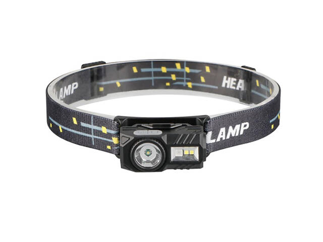 Ліхтар налобний T131-XPE+3SMD з датчиком руху, Налобний ліхтар для туризму риболовлі та полювання - Фото 5