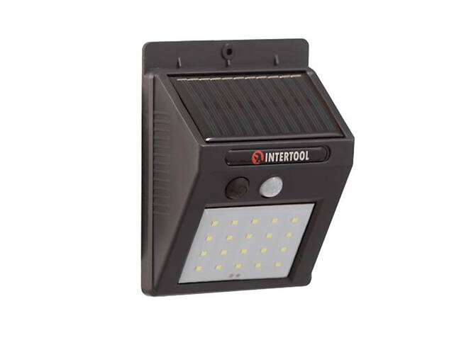 Фонарь настенный Intertool 3Вт x 100Лм x 1200мAч 1 (LB-0112) - Фото 3