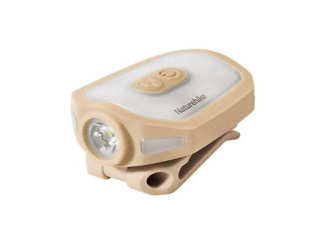 Фонарь Naturehike з кліпсою NH21ZM013 Бежевий (6927595798973) - Фото 1