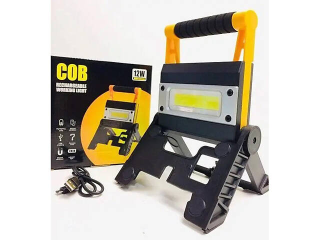 Ліхтар-прожектор акумуляторний BL MS 8006 7858 ручний, акумуляторний ліхтар кемпінговий, лампа - Фото 1