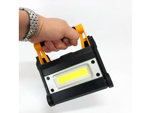 Ліхтар-прожектор акумуляторний BL MS 8006 7858 ручний, акумуляторний ліхтар кемпінговий, лампа - Фото 16