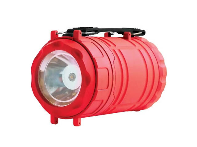 Ліхтар Quantum Nice red 1WLED + 3WCOB 3xAA (QM-FL3042) - Фото 1