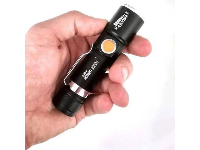 Ліхтар ручний акумуляторний тактичний X-Balog BL-616-T6 із зарядкою від павербанків із USB - Фото 8