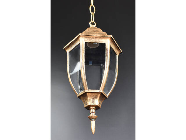 Ліхтар вуличний підвісний 25503 Золото 35-85х15х20 см. - Фото 3