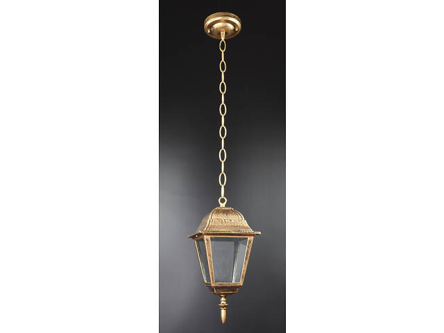 Фонарь уличный подвесной 25524 Золото 35-85х15х20 см. - Фото 1